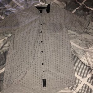 Men’s Shouthouse Gray Adult Small button up